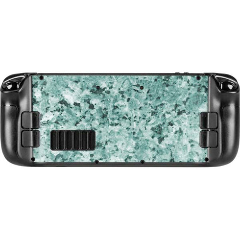 Graphite Turquoise Steam Deck Handheld Gaming Computer Skin